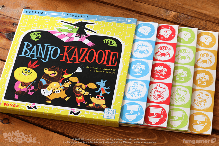 Banjo-Kazooie Vinyl Soundtrack Box Set - Fangamer Europe