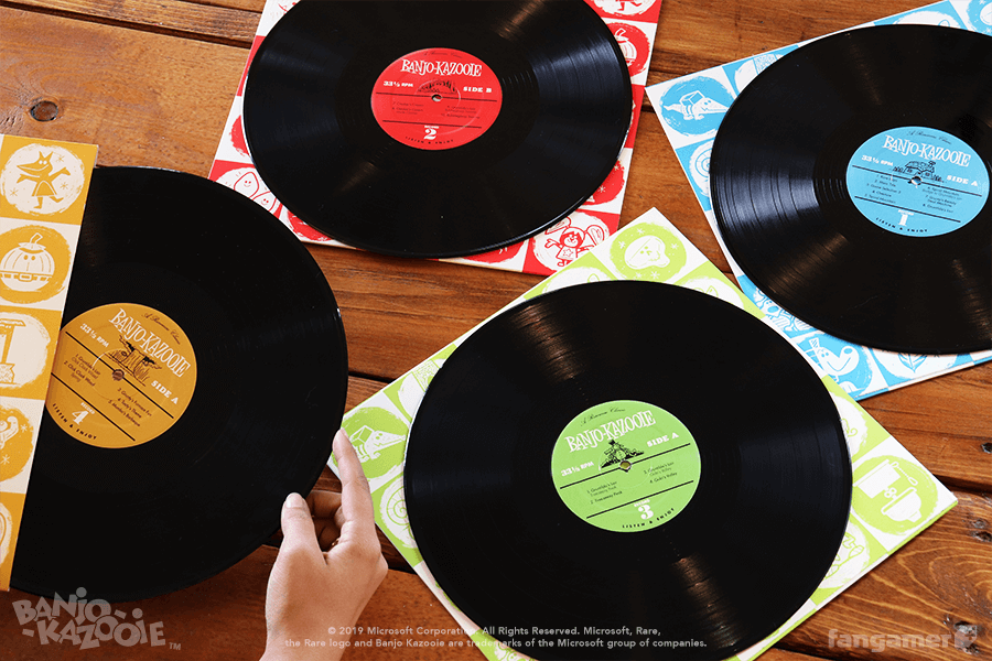 BANJO-KAZOOIE アナログレコードBOX Banjo-Kazooie Video Game Vinyl Record Soundtrack Box Set