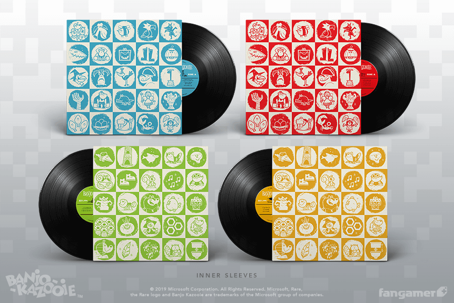 Banjo-Kazooie Vinyl Soundtrack Box Set - Fangamer Europe