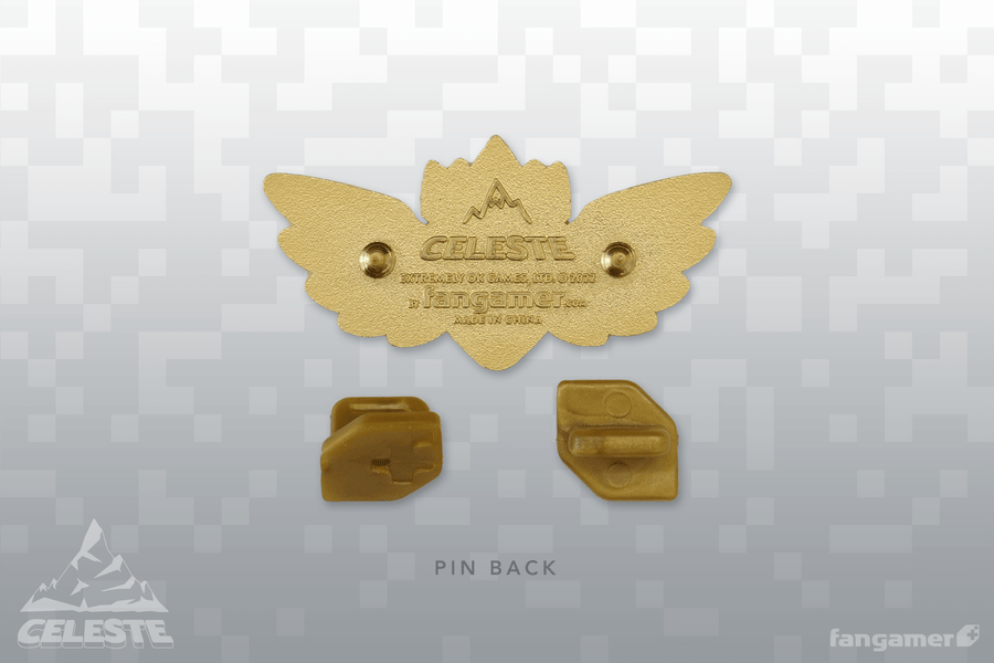 Golden Strawberry Pin - Celeste