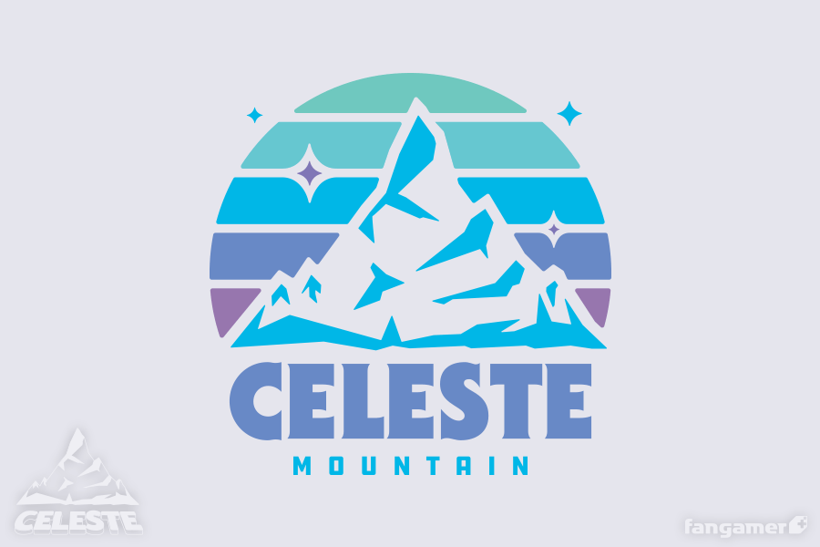 Vintage Mountain Pullover Hoodie - Celeste