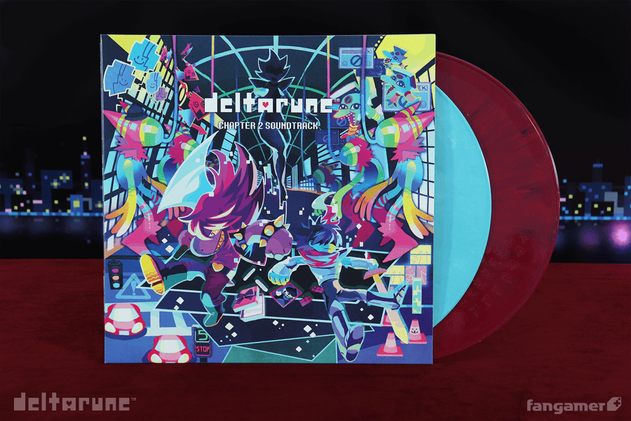 Delta Rune Soundtrack DELTARUNE Chapter 2 Vinyl Soundtrack - Fangamer Europe