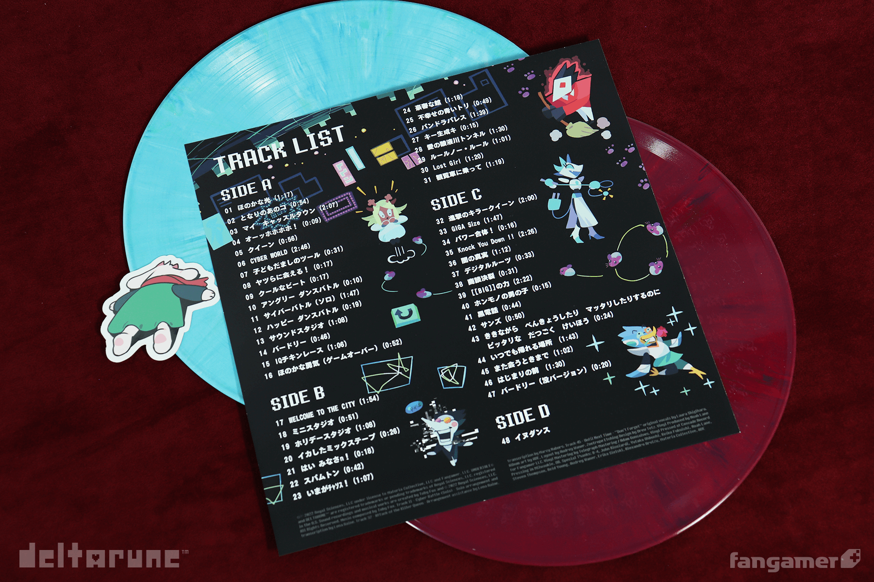 DELTARUNE Chapter 2 Vinyl Soundtrack - Fangamer Europe