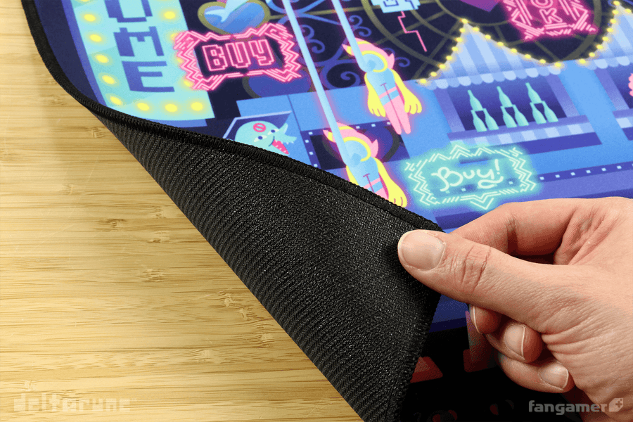 Cyber City Desk Mat - DELTARUNE