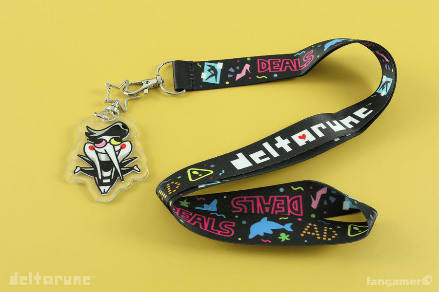 Cyber City Lanyard - DELTARUNE