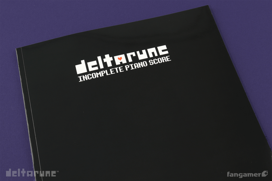 DELTARUNE Incomplete Piano Score Book