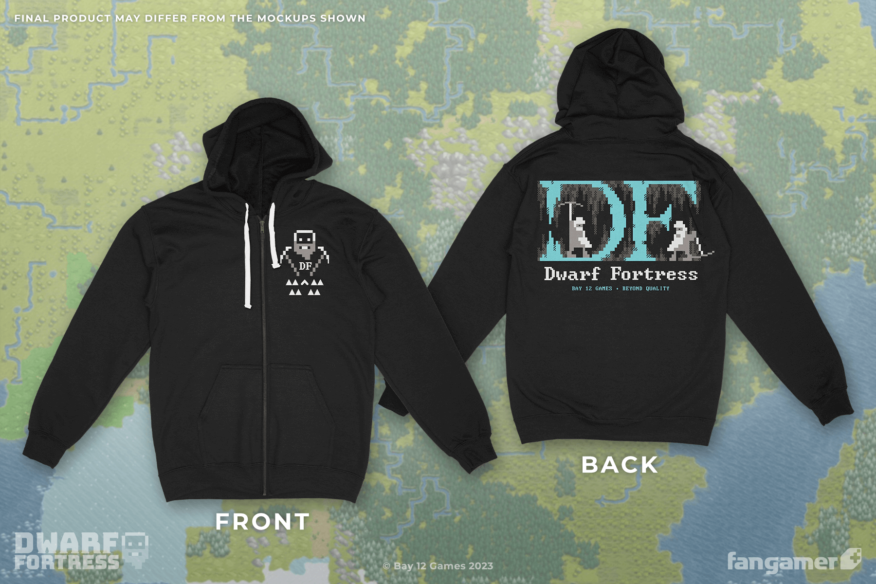 Dwarf Fortress Menacingly Spiked Hoodie Fangamer Europe