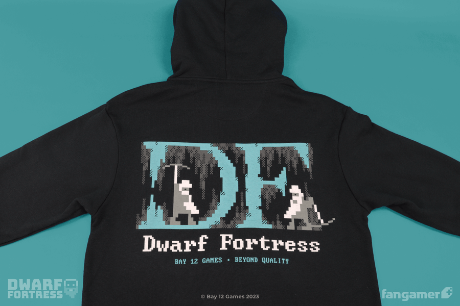 Menacingly Spiked Hoodie - Dwarf Fortress