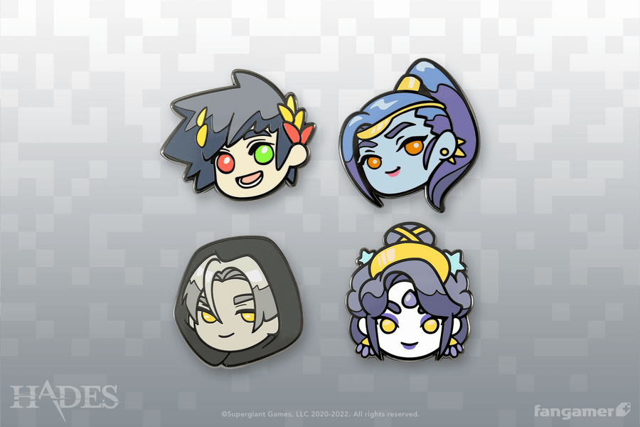 Hades Character Pin Set 1