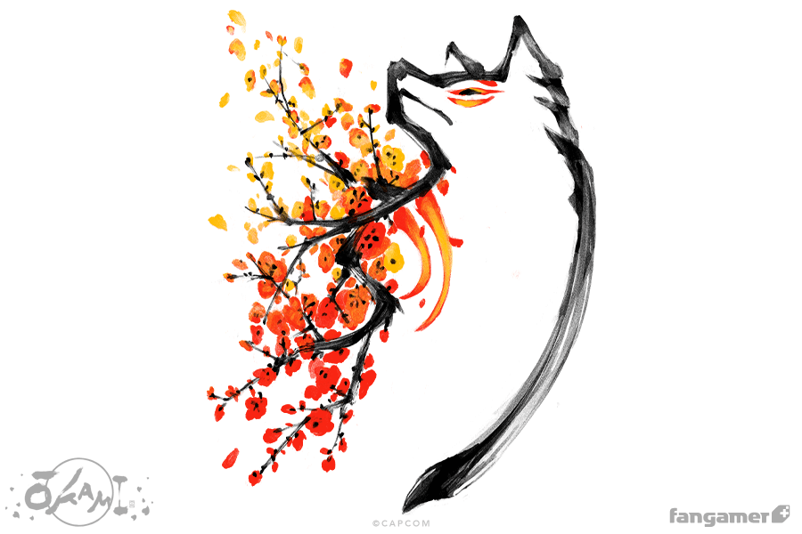 Painted Wolf - Okami