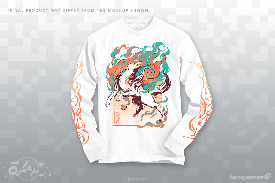 Okami - Solar Flare Long-Sleeved Shirt