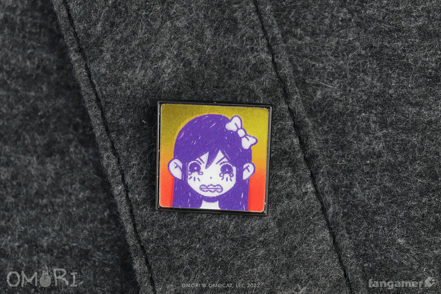 Angry AUBREY Lenticular Pin - OMORI