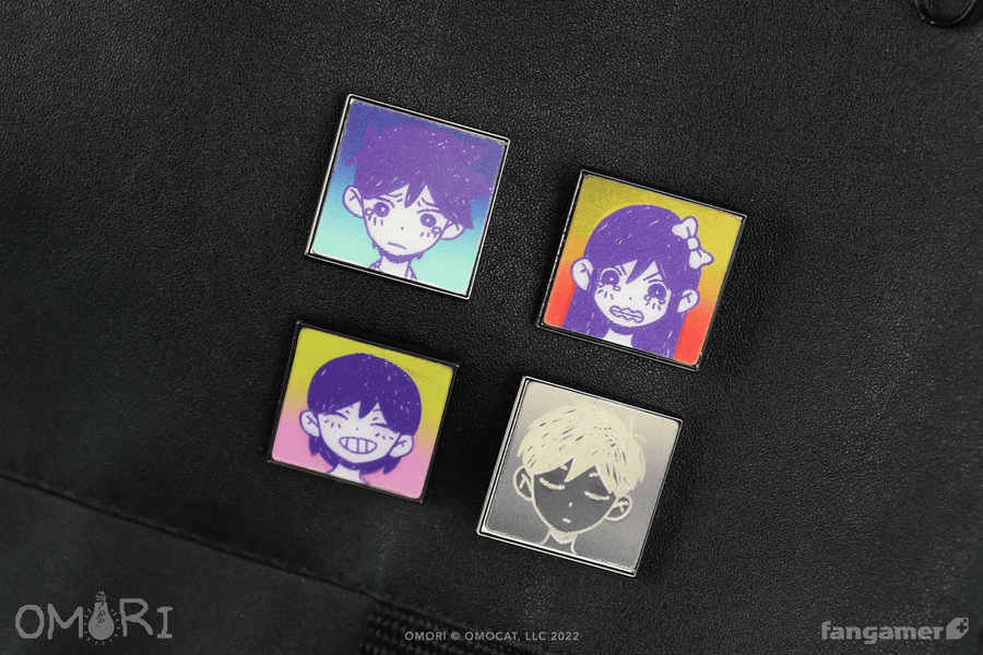 Lenticular Emotions Pin Combo - OMORI