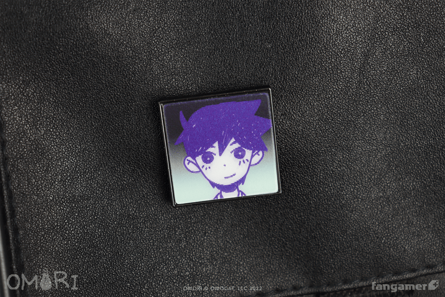 Sad HERO Lenticular Pin - OMORI