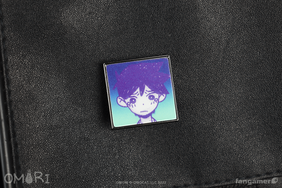 Sad HERO Lenticular Pin - OMORI