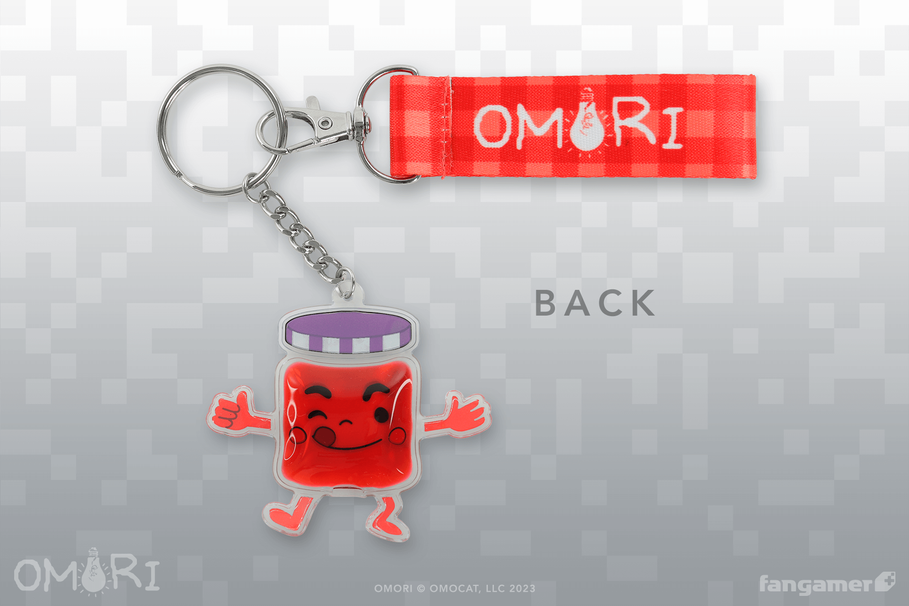 OMORI - Life Jam Guy Keychain - Fangamer Europe OMORI - Life Jam Guy Keychain - Fangamer Europe