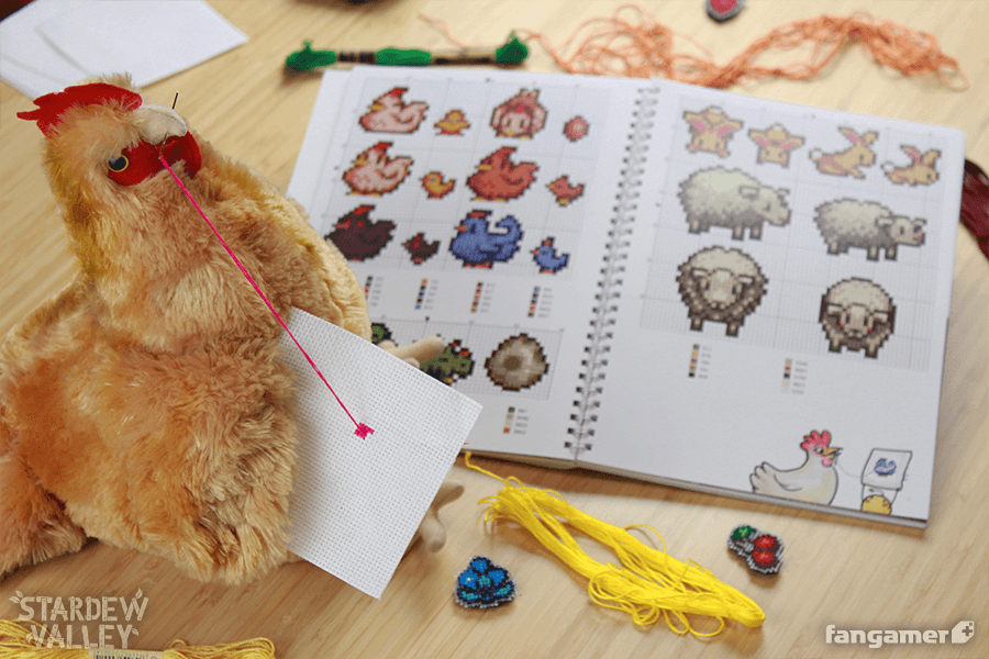 Stardew Valley Cross Stitch Guide
