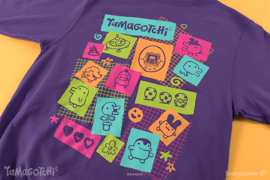 Eat, Sleep, Repeat Sweater - Tamagotchi