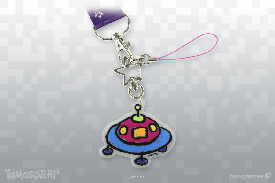 Tama-friends Lanyard and Keychain - Tamagotchi